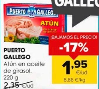 Autoservicios Familia Atún en aceite de girasol puerto gallego oferta