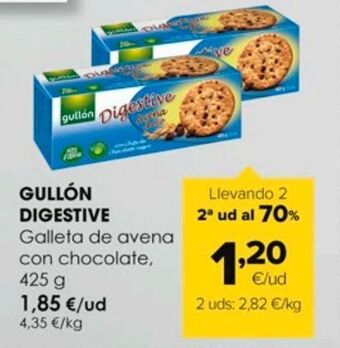 Autoservicios Familia Galletas de avena gullón oferta
