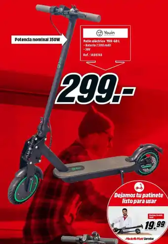 MediaMarkt Youin Patín eléctrico You-Go L oferta