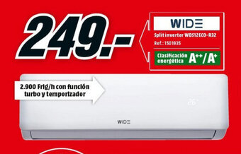 MediaMarkt Wide Split Inverter WDS12ECO-R32 oferta