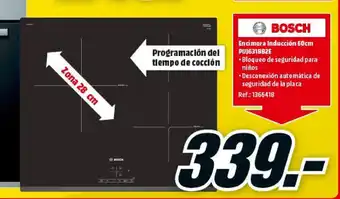 MediaMarkt Bosch Encimera Inducción 60cm PUJ63BB2E oferta
