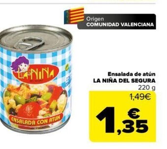 Carrefour Ensalada de Atún La Niña del Segura oferta