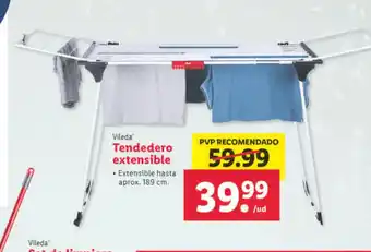 Lidl Tendedero Extensibles oferta