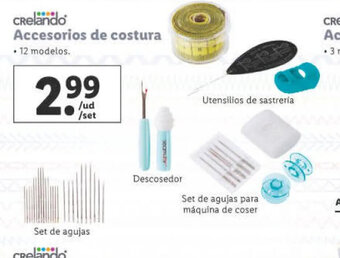 Lidl Accesorios de Costura oferta