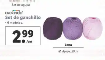 Lidl Set de Ganchillo oferta