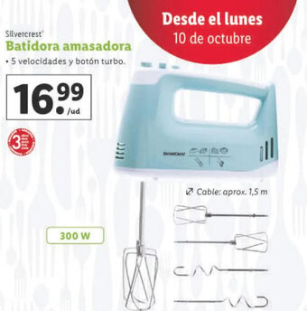 Lidl Batidora Amasadora oferta