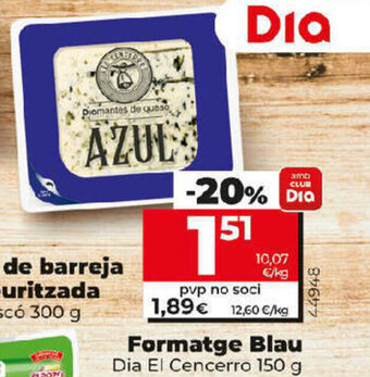 Dia Formatge Blau oferta