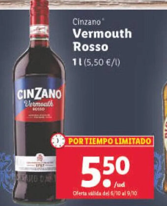 Lidl Vermouth Rosso oferta