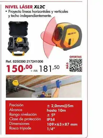 Coinfer Nivel láser xl2c oferta