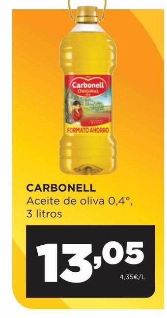 Alimerka Carbonell aceite de oliva 0.4° oferta