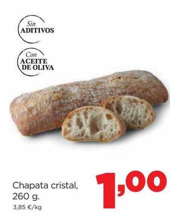 Alimerka Chapata cristal oferta