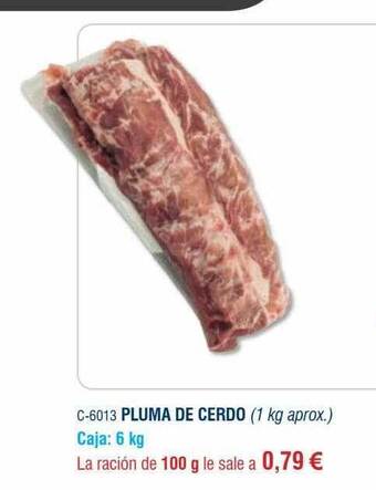 Abordo Pluma de cerdo oferta