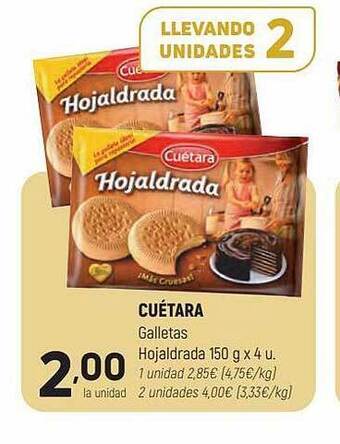 Coviran Cuétara galletas hojaldrada oferta
