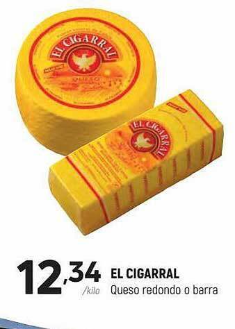 Coviran El cigarral queso redondo o barra oferta