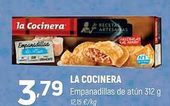 Coviran La cocinera empanadillas de atún oferta