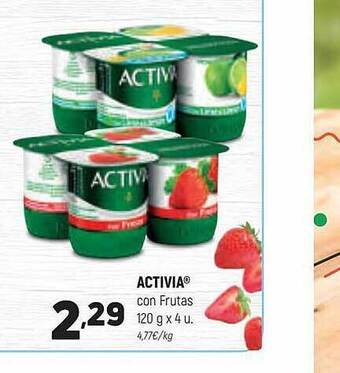Coviran Activia con frutas oferta