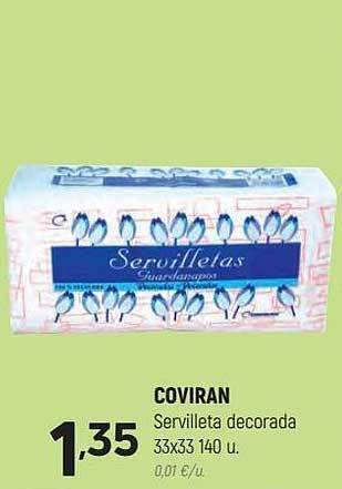 Coviran Coviran servilleta decorada oferta