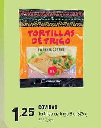 Coviran Coviran tortillas de trigo oferta