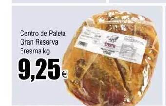FROIZ Centro de paleta gran reserva eresma kg oferta