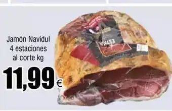 FROIZ Jamón navidul 4 estaciones al corte g oferta