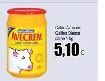 FROIZ Caldo avecrem gallina blanca carne oferta