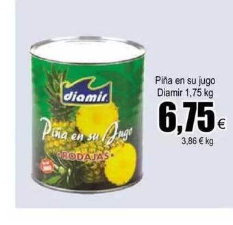 FROIZ Piña en su jugo diamir oferta