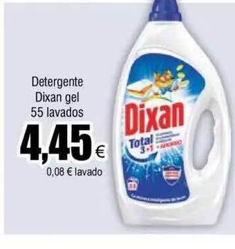 FROIZ Detergente dixan gel 55 lavados oferta