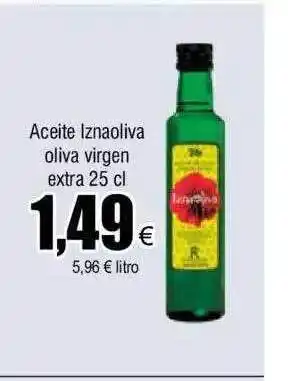 FROIZ Aceite iznaoliva oliva virgen extra oferta