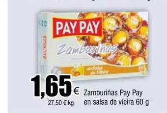 FROIZ Zamburiñas pay pay en salsa de vieira oferta