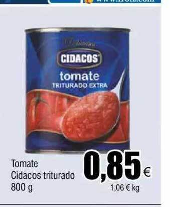 FROIZ Tomate cidacos triturado oferta
