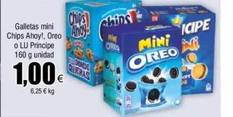 FROIZ Galletas mini chips ahoy! oreo o lu príncipe oferta