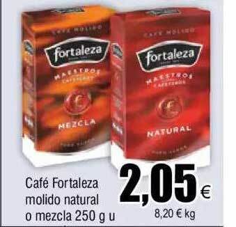 FROIZ Café fortaleza molido natural o mezcla oferta