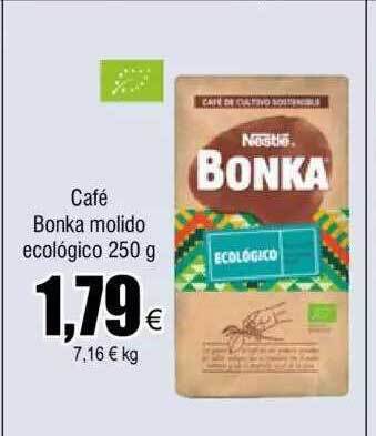 FROIZ Café bonka molido ecológico oferta