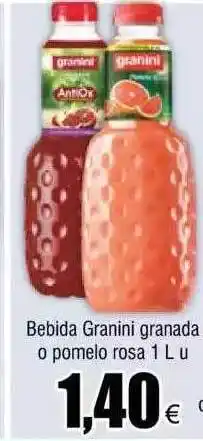 FROIZ Bebida granini granada o pomelo rosa oferta