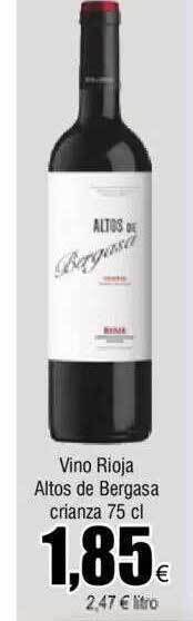 FROIZ Vino rioja altos de bergasa crianza oferta