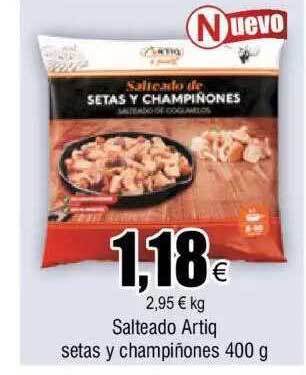 FROIZ Salteado artiq setas y champiñones oferta
