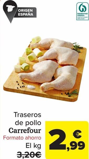 Carrefour Traseros de pollo carrefour oferta