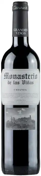 Monasterio de las viñas crianza 2019
