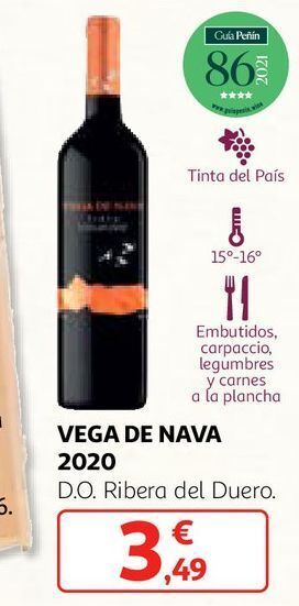 Alcampo Ribera del duero joven vega de nava oferta