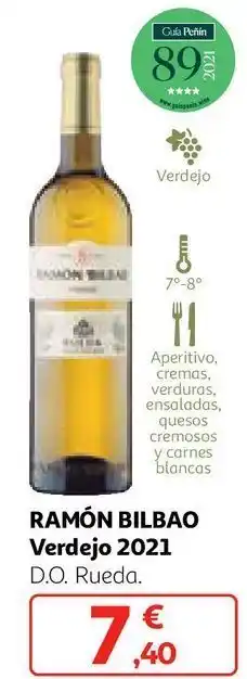 Alcampo Vino verdejo ramón bilbao oferta
