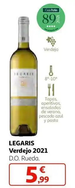 Alcampo Vino verdejo legaris oferta