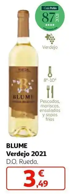 Alcampo Vino verdejo blume oferta