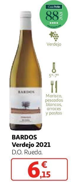 Alcampo Vino verdejo oferta