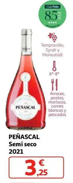 Alcampo Vino rosado peñascal oferta