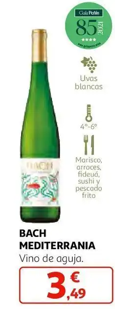 Alcampo Vino de aguja bach oferta