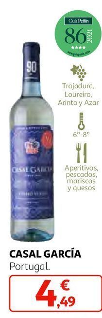 Alcampo Vino blanco oferta