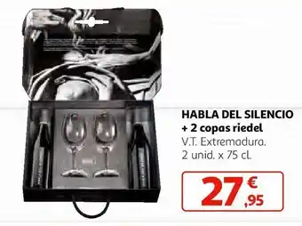 Alcampo Vino habla del silencio oferta