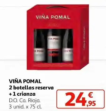 Alcampo Vino reserva viña pomal oferta