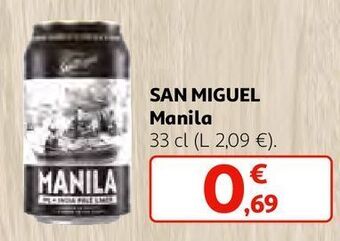 Alcampo Cerveza san miguel oferta