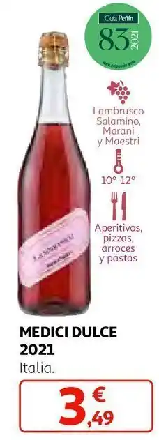 Alcampo Vino dulce medici oferta